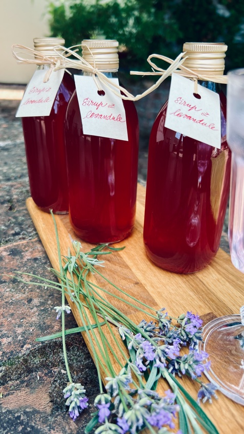 Levandulový sirup